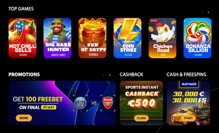 GoldenBet Casino games
